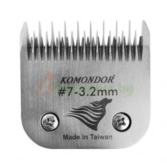 Komondor Ножевой блок стандарта А5 филировочный #7, 3,2 мм